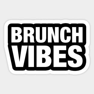 Brunch Vibes T-Shirt Sticker